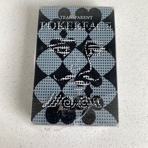 Molla Space Pokerface Transparent Playing Cards *Cracked Box*